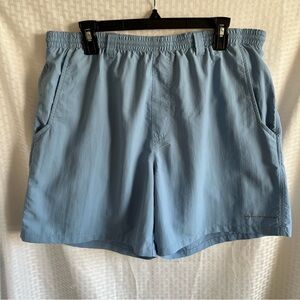 Columbia PFG OMNI-SHADE Water Shorts Light Blue Size Large